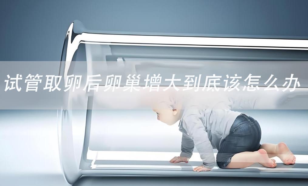 试管取卵后卵巢增大怎么办,试管取卵后卵巢增大解决办法